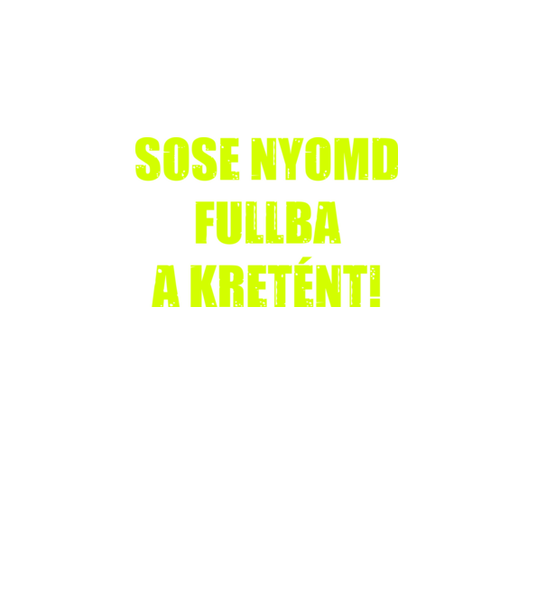  minta fekete pólón