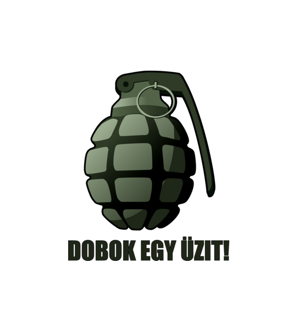  minta fehér pólón