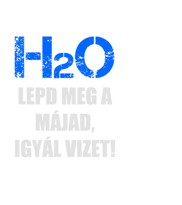  minta fehér pólón