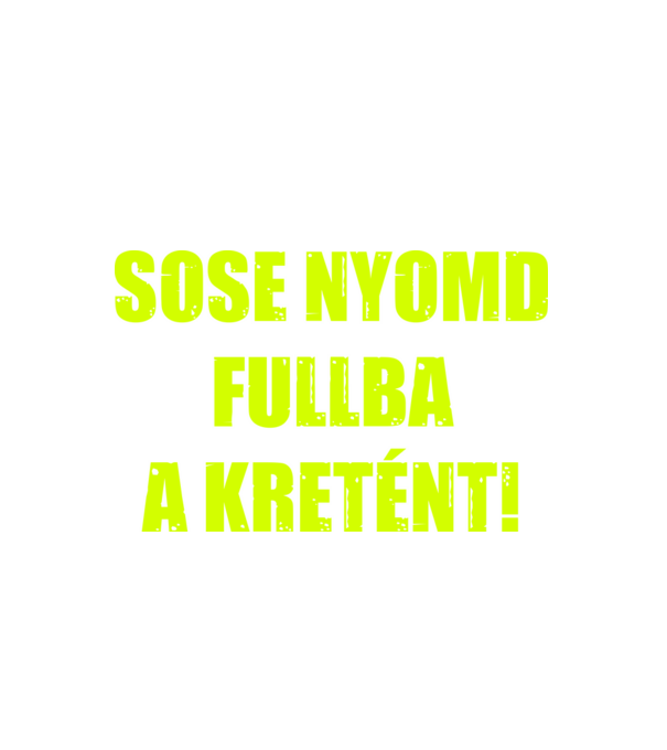  minta fehér pólón