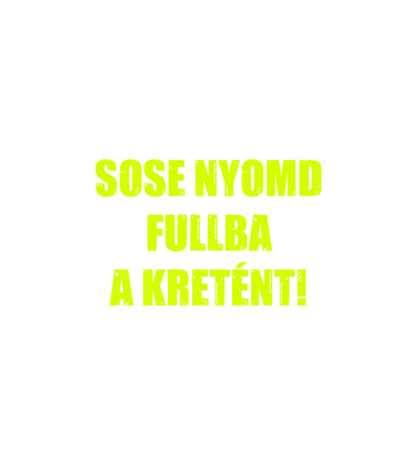  minta fehér pólón