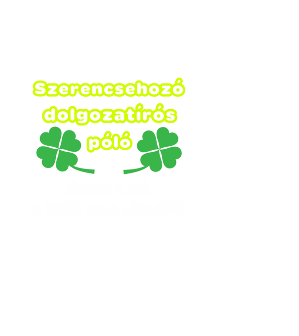  minta fekete pólón