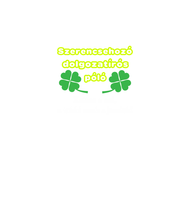  minta fekete pólón