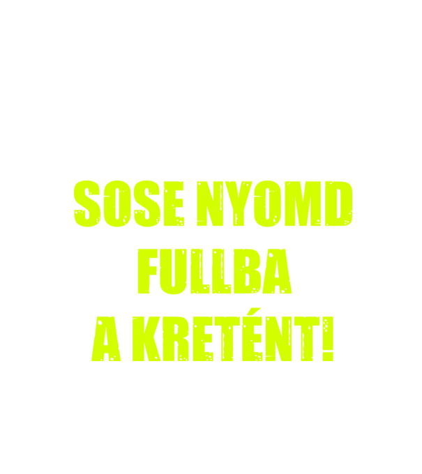 minta fekete pólón