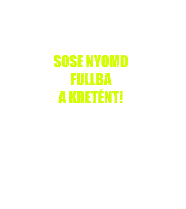  minta fekete pólón