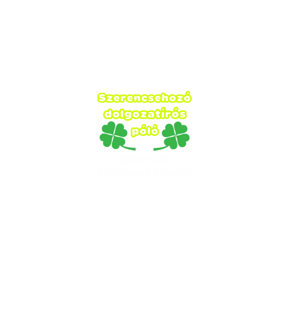  minta fekete pólón