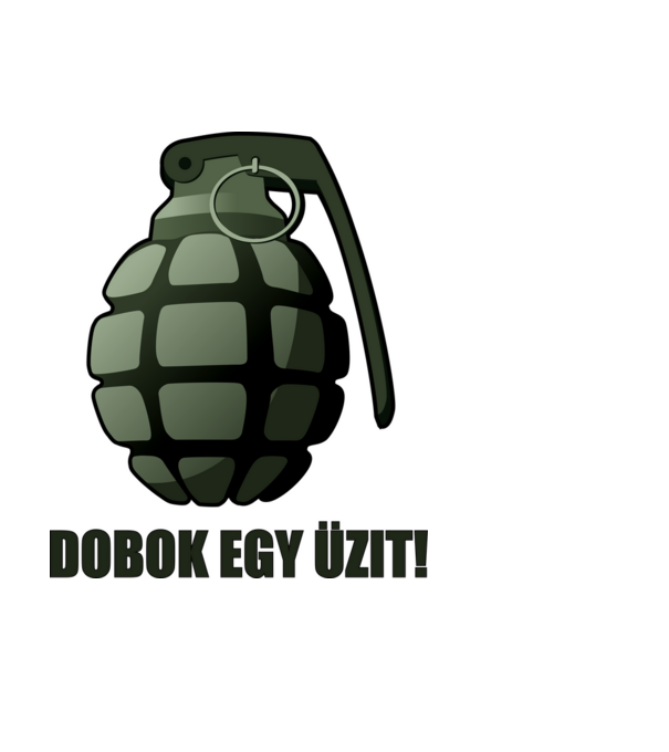  minta fekete pólón