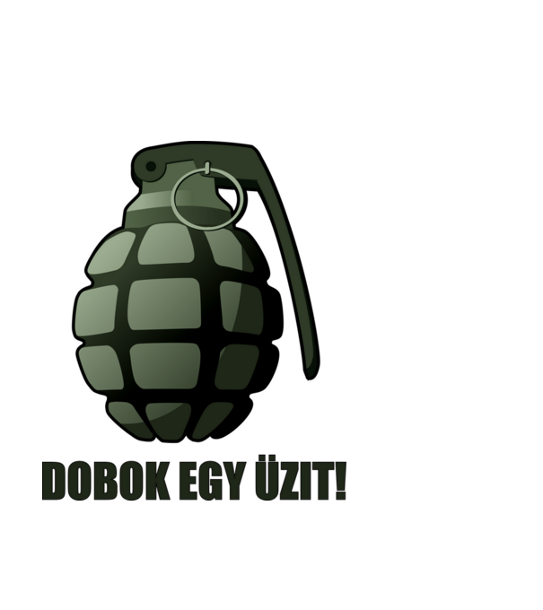  minta fehér pólón