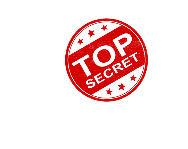 Legénybúcsú TopSecret (fehér)