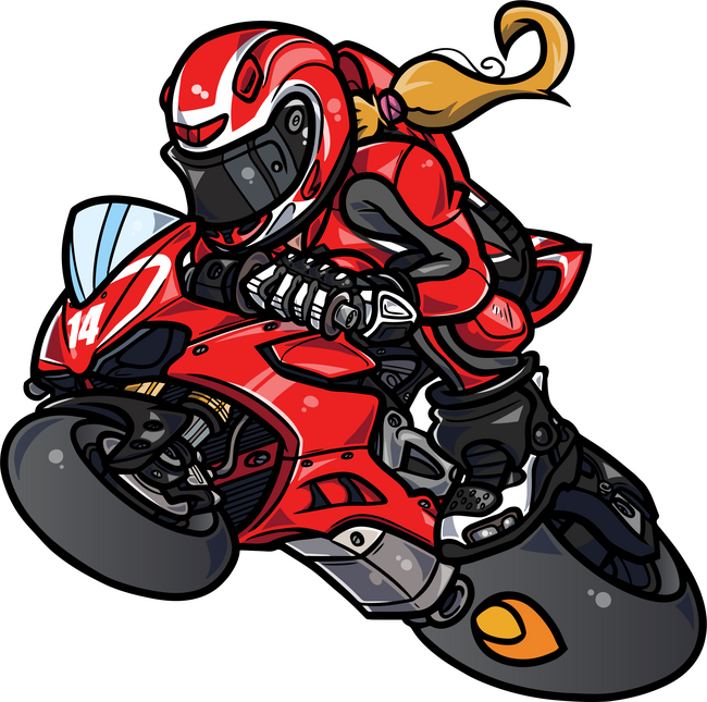 Motoros csaj