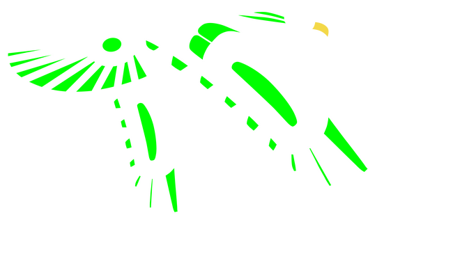 Tribal Eagle (zöld sas)