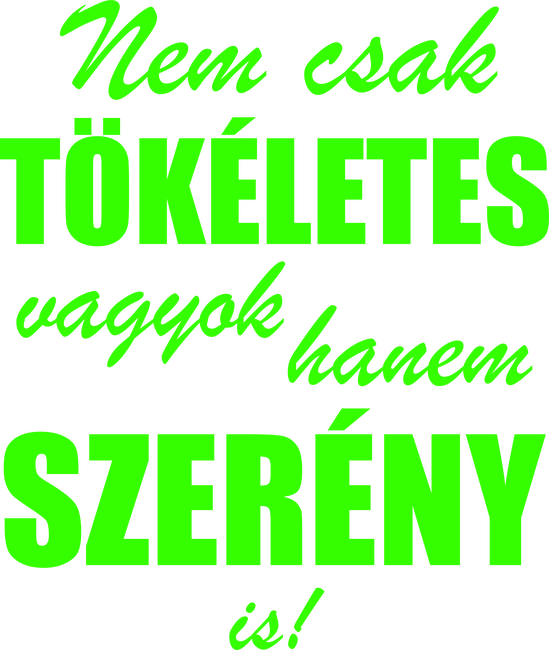Tökéletes és szerény
