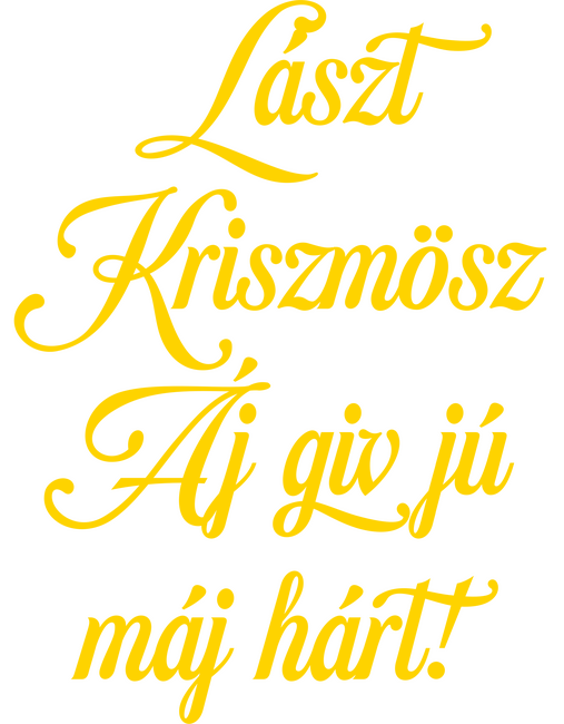 Lászt kriszmösz