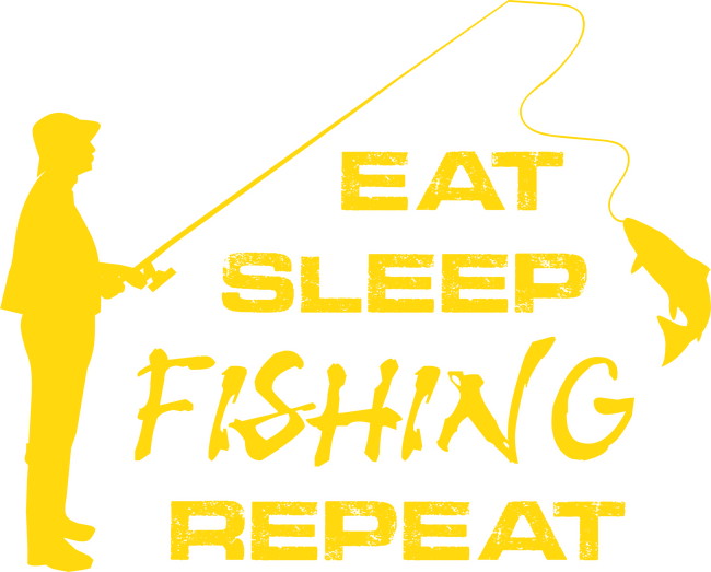 Eat Sleep Fishing Repeat