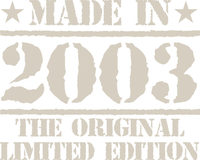 Made in 2003