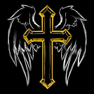 Cross and Wings