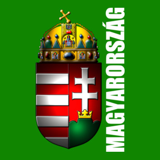 Magyarország (cimer, oldal felirat)