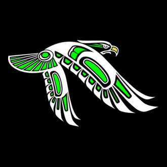 Tribal Eagle (zöld sas)