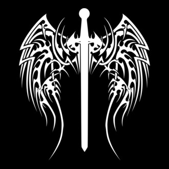 sword on the wing (white)