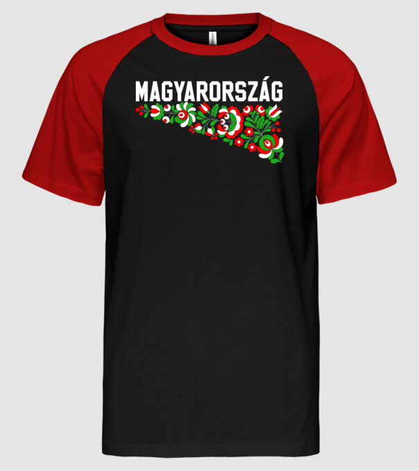  minta fekete/piros pólón
