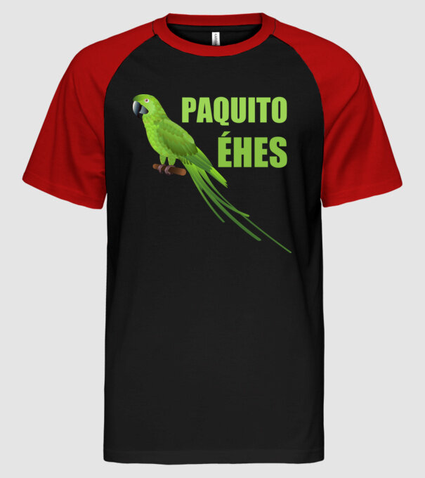  minta fekete/piros pólón