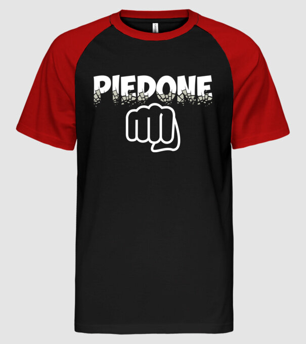  minta fekete/piros pólón