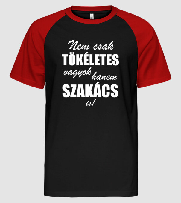 minta fekete/piros pólón