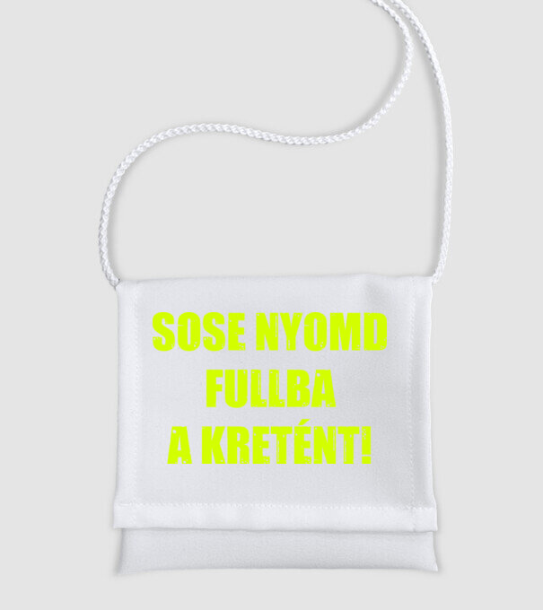  minta fehér pólón