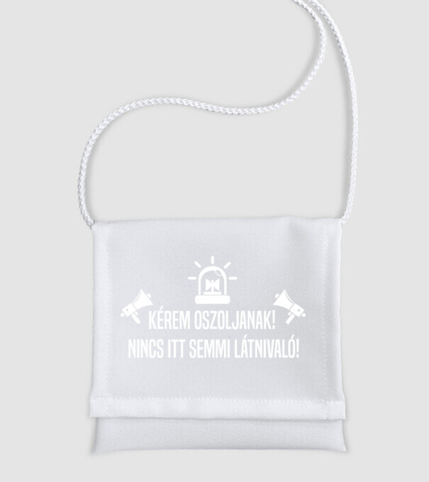  minta fehér pólón