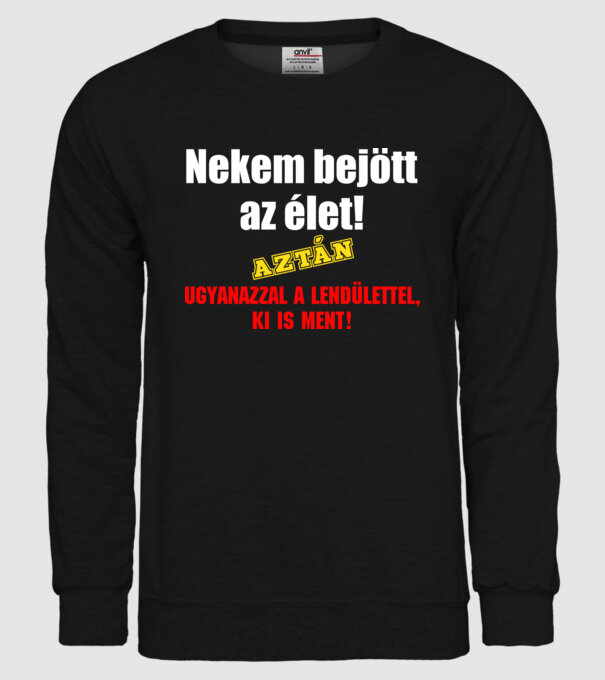  minta fekete pólón