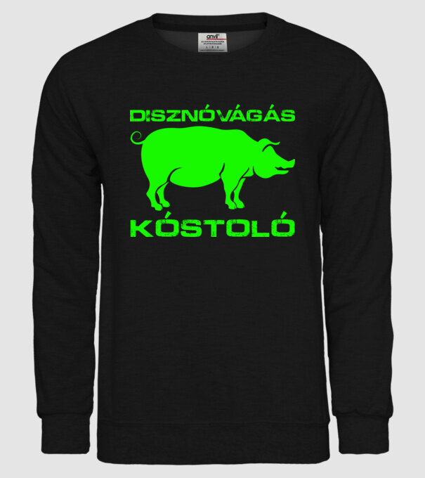  minta fekete pólón
