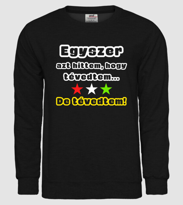  minta fekete pólón