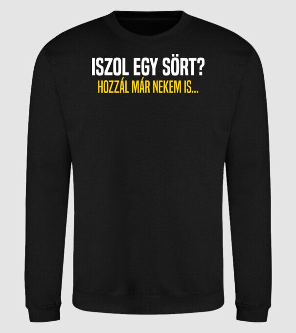  minta fekete pólón