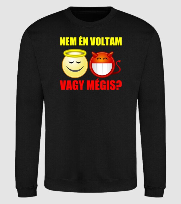  minta fekete pólón