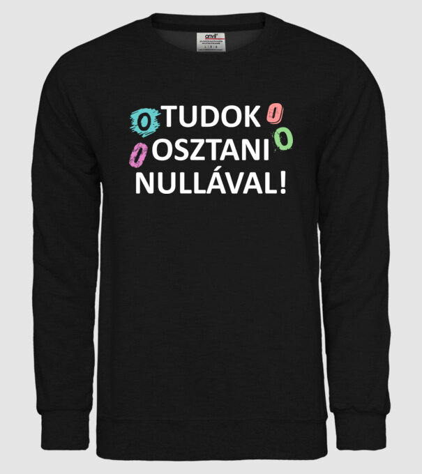 minta fekete pólón