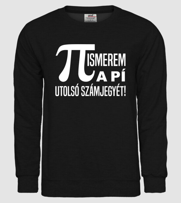  minta fekete pólón