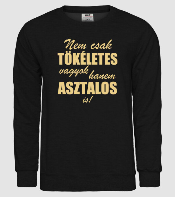  minta fekete pólón
