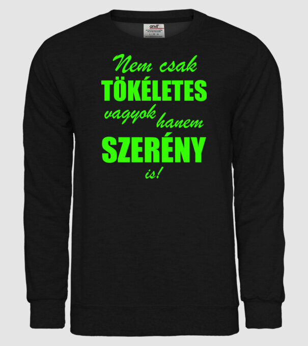  minta fekete pólón
