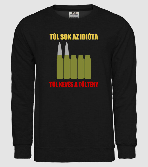  minta fekete pólón