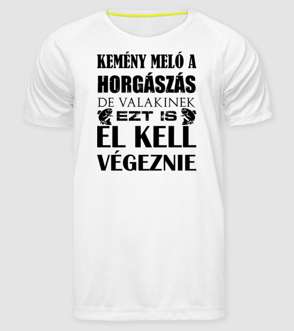  minta fehér pólón