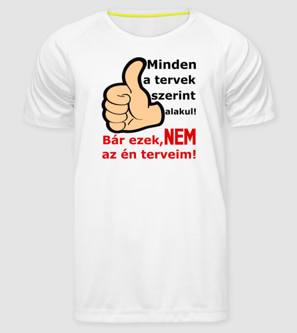  minta fehér pólón