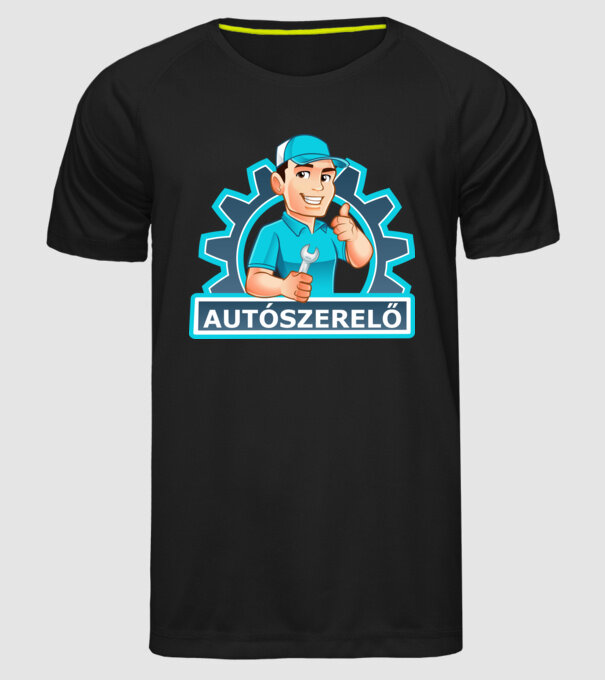  minta fekete pólón