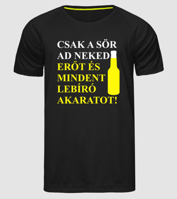  minta fekete pólón