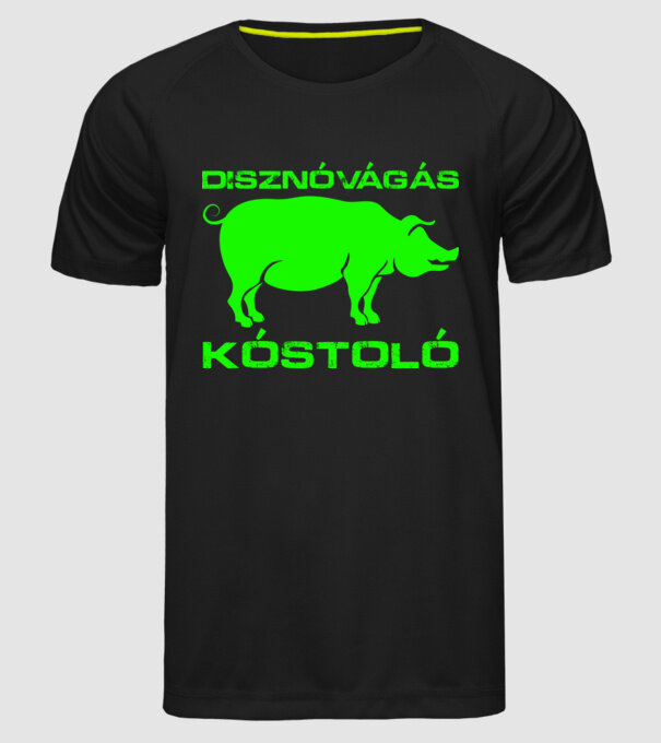  minta fekete pólón
