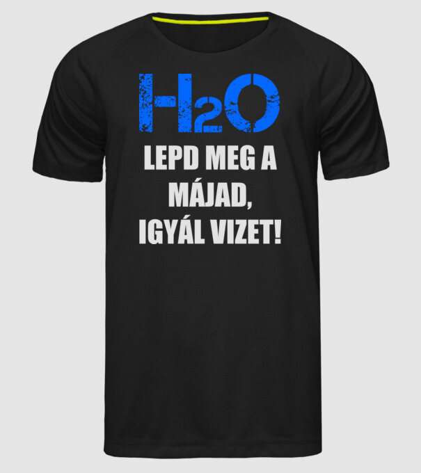  minta fekete pólón