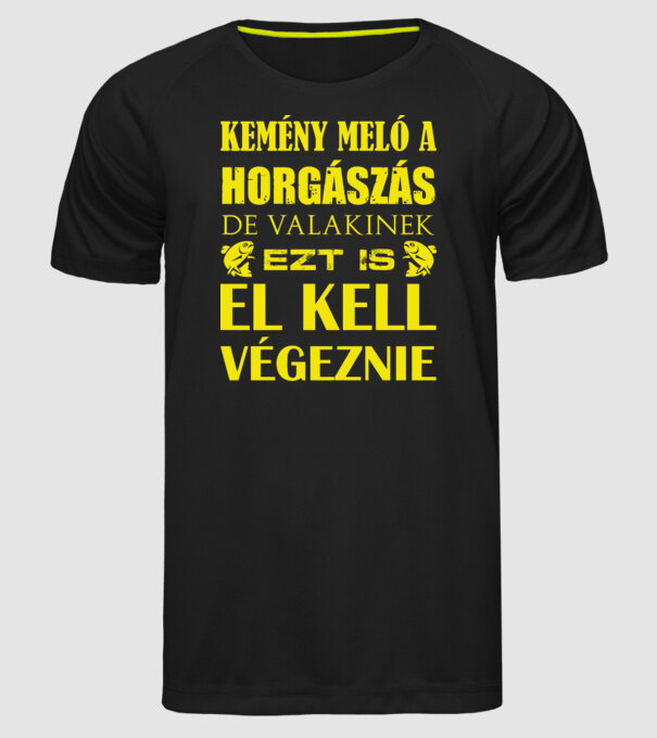  minta fekete pólón