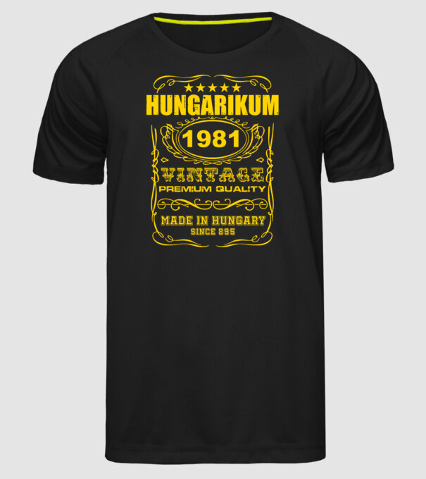  minta fekete pólón