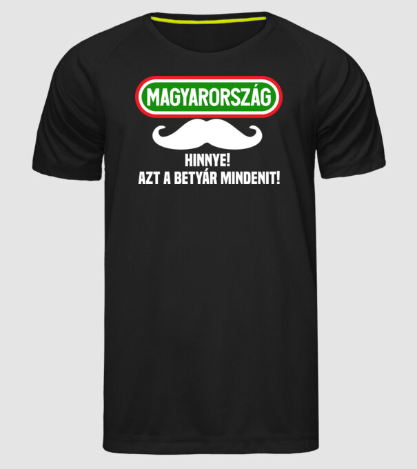  minta fekete pólón