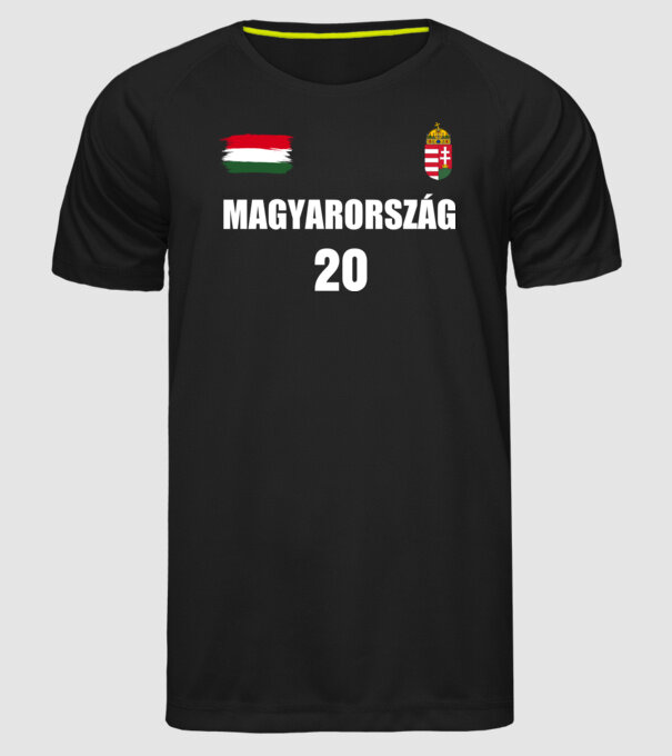  minta fekete pólón