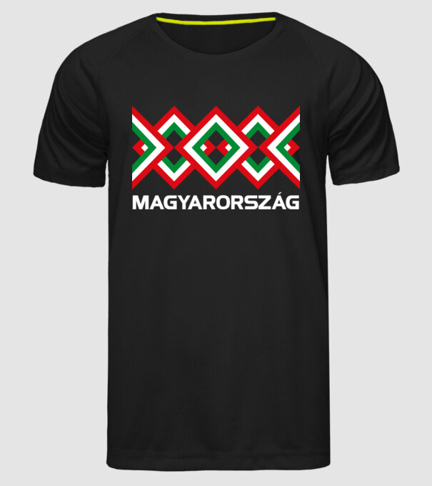  minta fekete pólón
